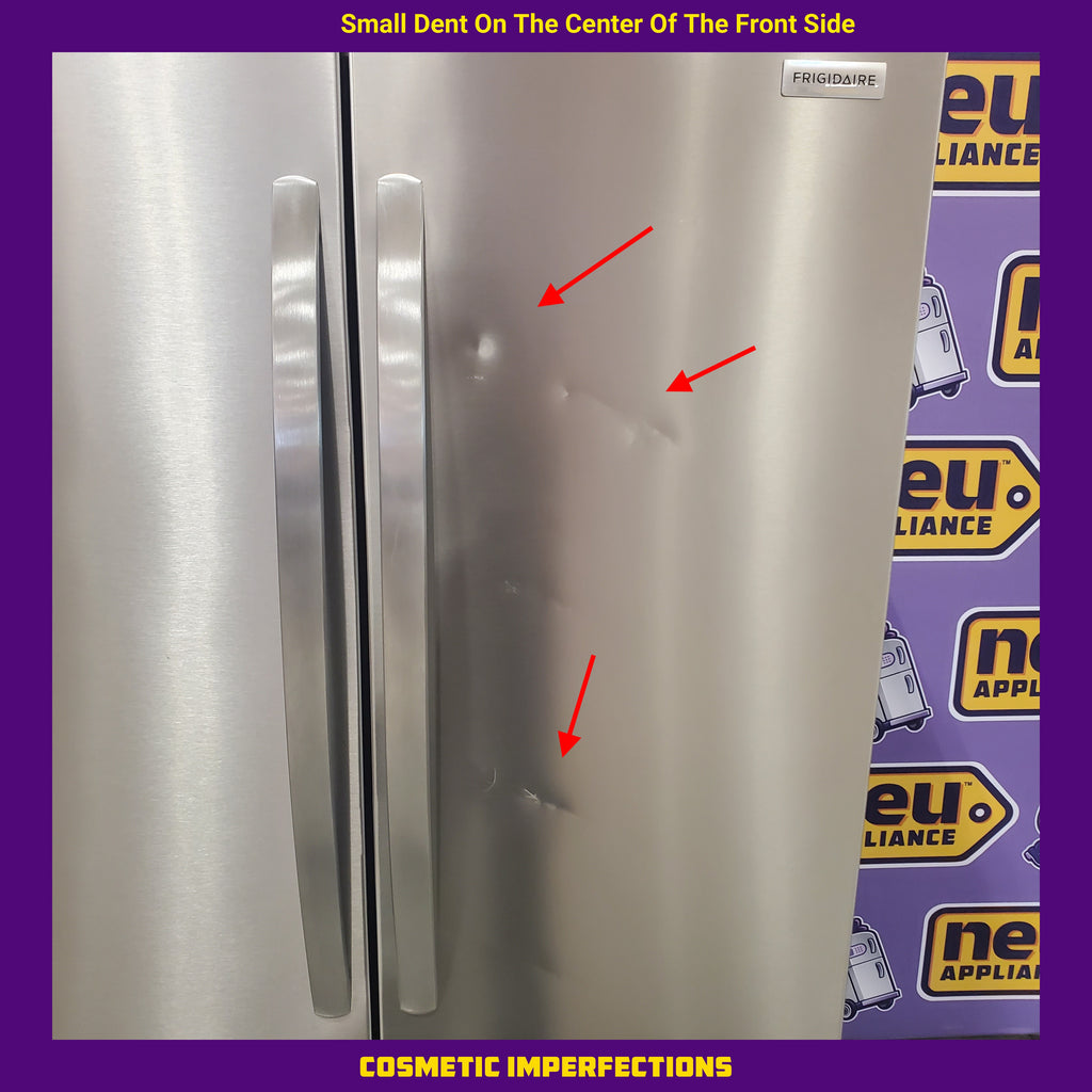 Pictures of Frigidaire 29 Cu. Ft. Standard-Depth French Door Refrigerator in Stainless Steel FRFN2813AF - 3SD425 - Scratch & Dent (Minor) - Neu Appliance Outlet - Discount Appliance Outlet in Austin, Tx