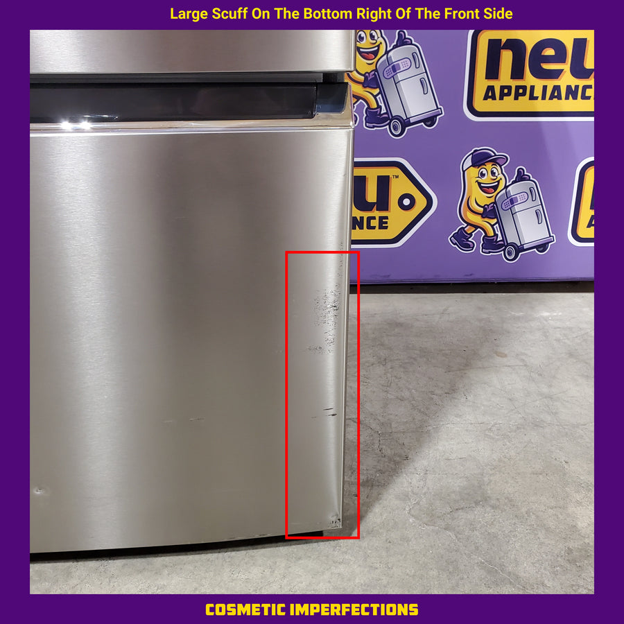 Frigidaire Gallery 26 Cu. Ft. Standard-Depth 4-Door French Door Refrigerator in Fingerprint Resistant Stainless Steel 20534SD710 - GRMS2773AF - Scratch & Dent (Major)