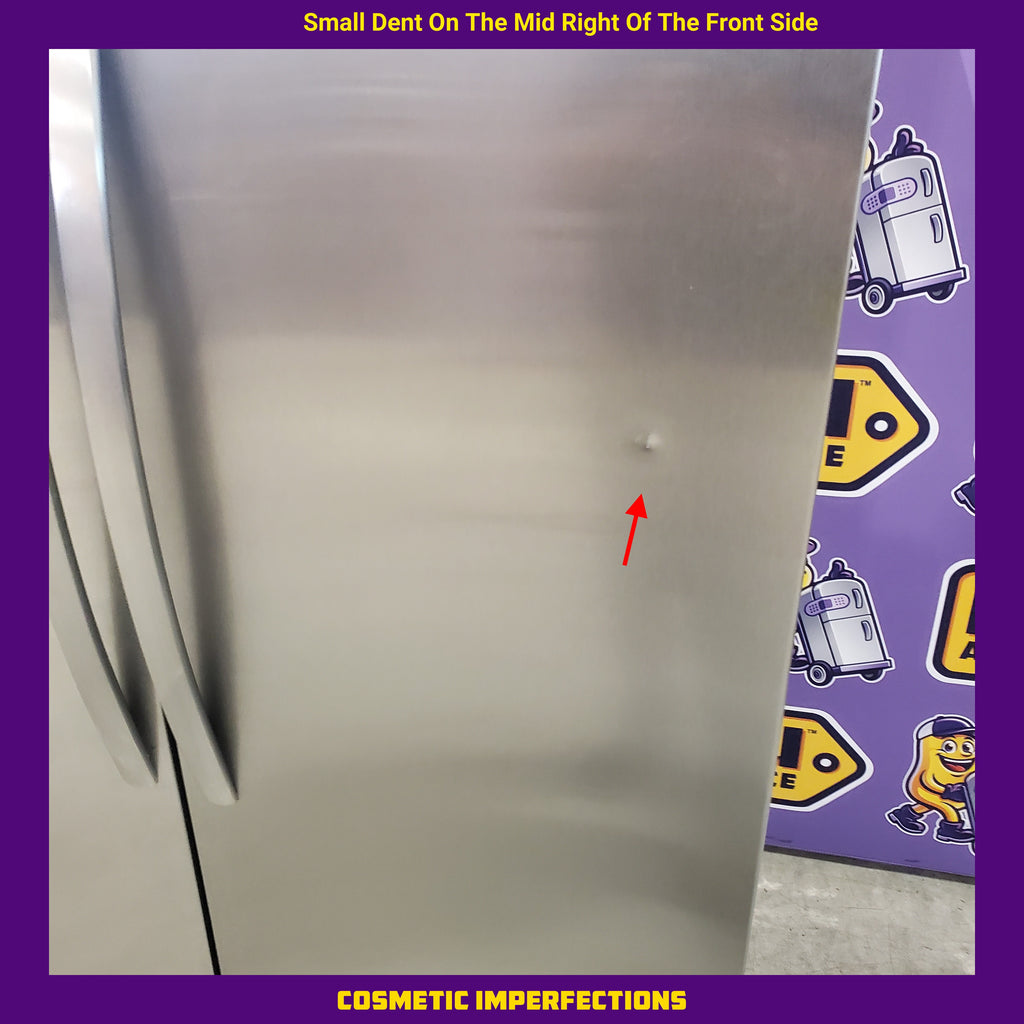 Pictures of Frigidaire 22 Cu. Ft. Counter-Depth Side-by-Side Refrigerator - 3SD547 - FRSC2333AS - Scratch & Dent (Minor) - Neu Appliance Outlet - Discount Appliance Outlet in Austin, Tx