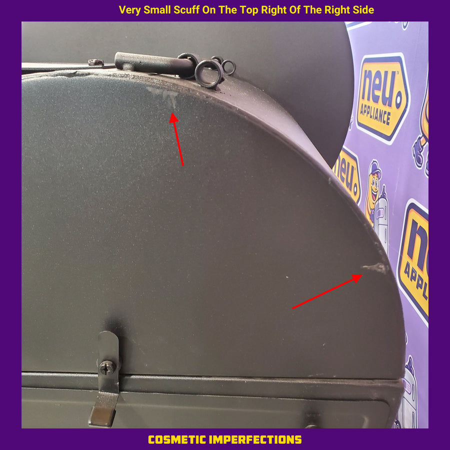 Oklahoma Joe's Canyon Black Liquid Propane and Charcoal Combo Grill 6SD140 - 24203004 - Scratch & Dent (Minor)