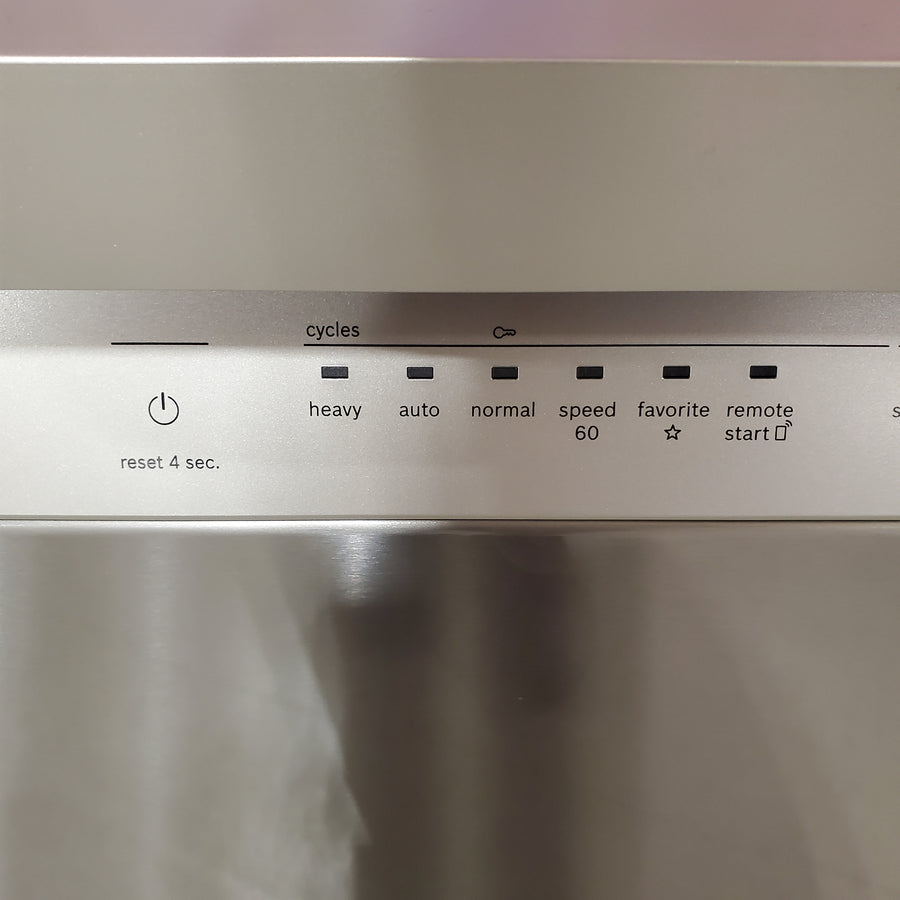 Bosch 300 Series 24-in Front Control Built-in Dishwasher with Third Rack, PrecisionWash and PureDry, 50-Decibel in Stainless Steel SHE3ADF5N - Scratch & Dent (Minor)