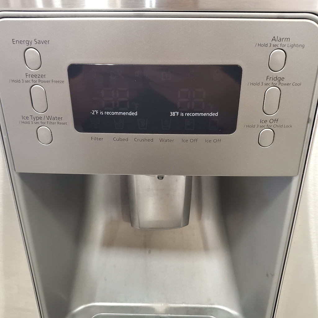 Pictures of Samsung 25.7-cu ft French Door Refrigerator with Dual Ice Maker, Water and Ice Dispenser (Stainless Steel) ENERGY STAR-RF268ABRS-Certified Refurbished - Neu Appliance Outlet - Discount Appliance Outlet in Austin, Tx