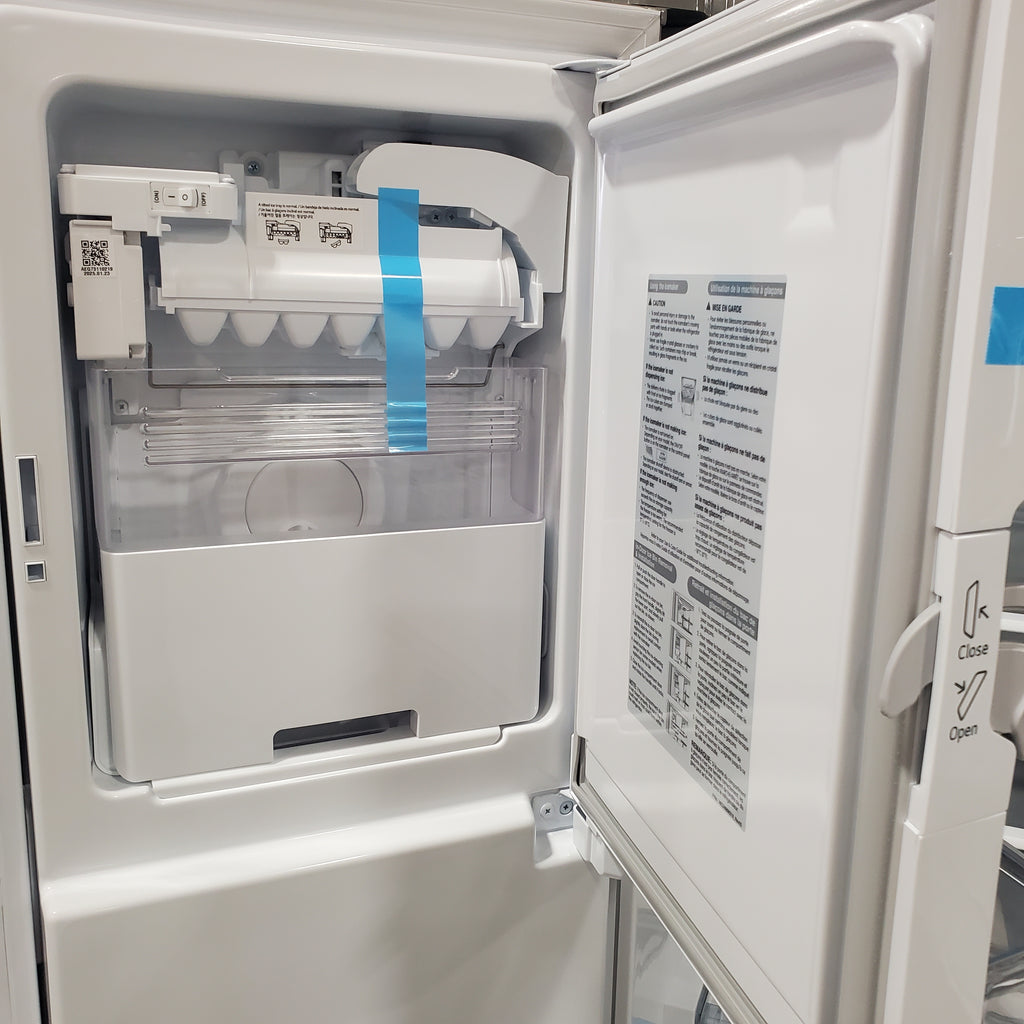 Pictures of LG 28 cu. ft. 4-Door French Door, Standard Depth, Ice & Water, Double Freezer, Stainless Steel 3SD677 - LMXS28626S - Scratch & Dent (Minor) - Neu Appliance Outlet - Discount Appliance Outlet in Austin, Tx