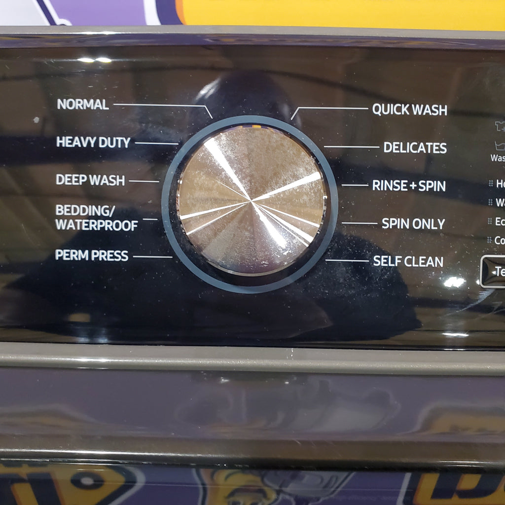 Pictures of Samsung 4.5 cu. ft. Capacity Top Load Washer with Active WaterJet in Platinum 1CR03077 - WA45T3400AP - Certified Refurbished - Neu Appliance Outlet - Discount Appliance Outlet in Austin, Tx