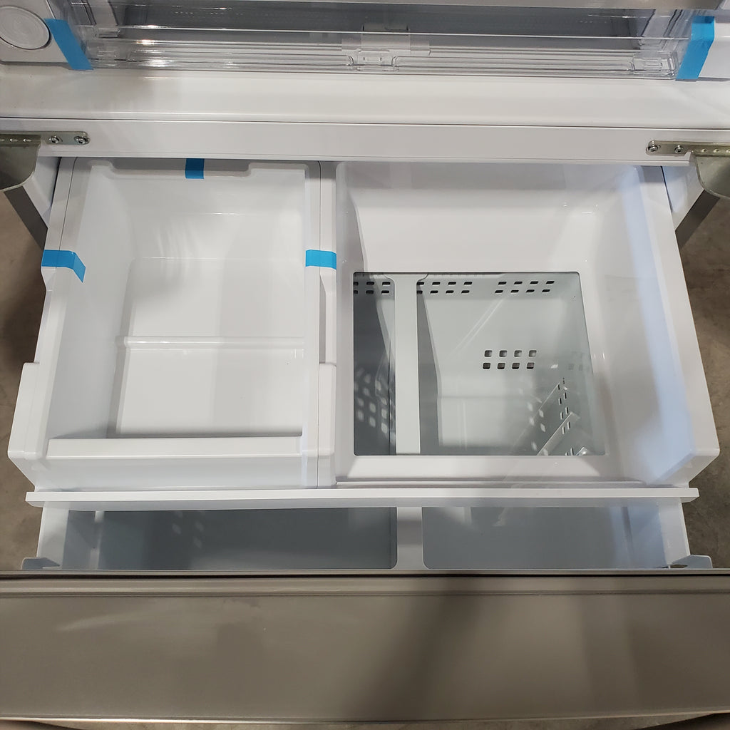 Pictures of Frigidaire 27.8-cu ft French Door Refrigerator with Dual Ice Maker (Fingerprint Resistant Stainless Steel) ENERGY STAR GRFS2853AF - Scratch & Dent (Minor) - Neu Appliance Outlet - Discount Appliance Outlet in Austin, Tx