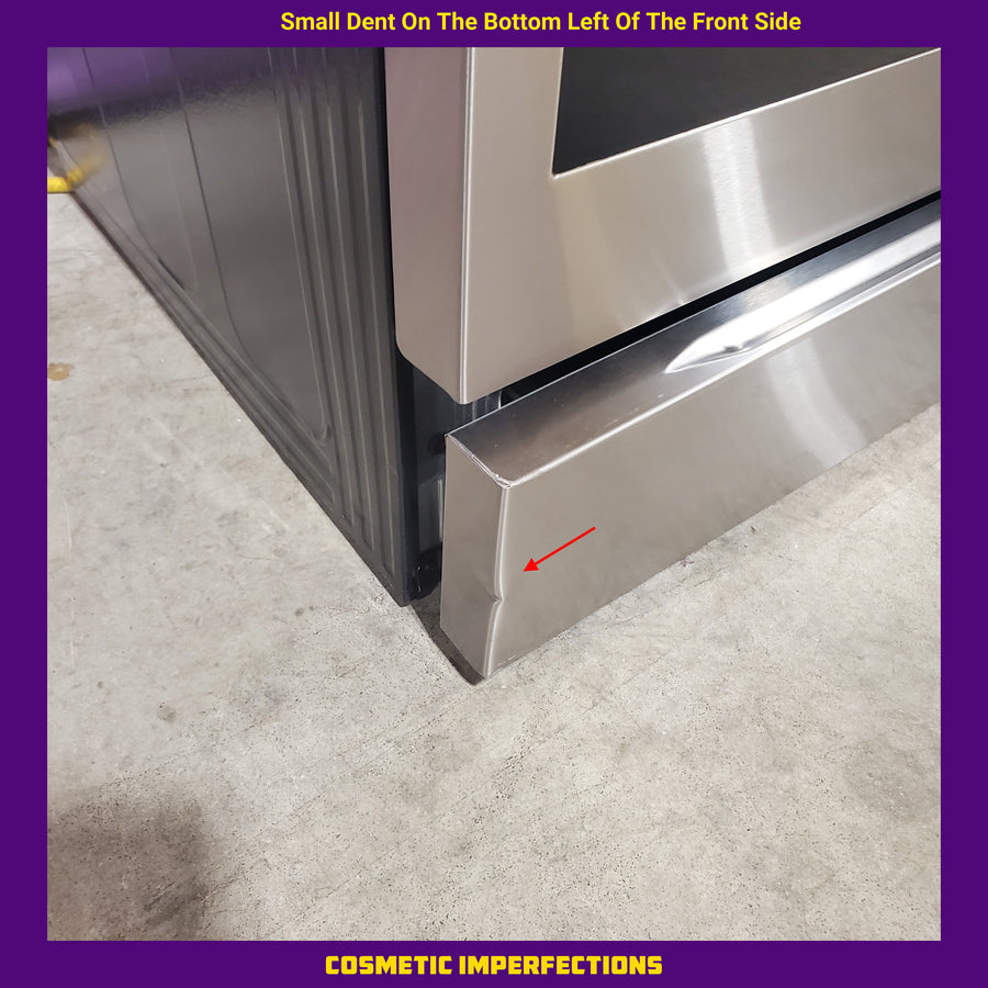 LG 6.3 cu. ft. Smart Dual Fuel Slide-in Range with InstaView®, ProBake Convection®, Air Fry and Air Sous Vide LSDL6336F - Scratch & Dent (Minor)