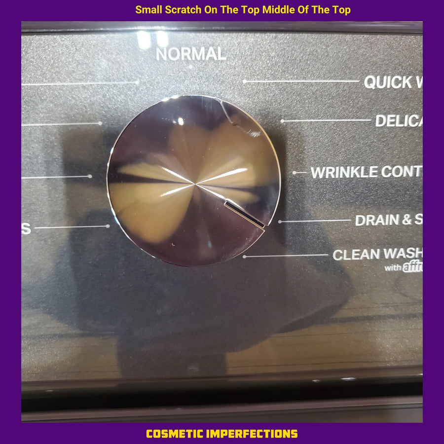 Whirlpool Volcano Black 5.2-5.3 Cu. Ft. Whirlpool® Top Load Washer with Removable Agitator and Deep Water Wash Option WTW6157PB - Scratch & Dent (Minor)