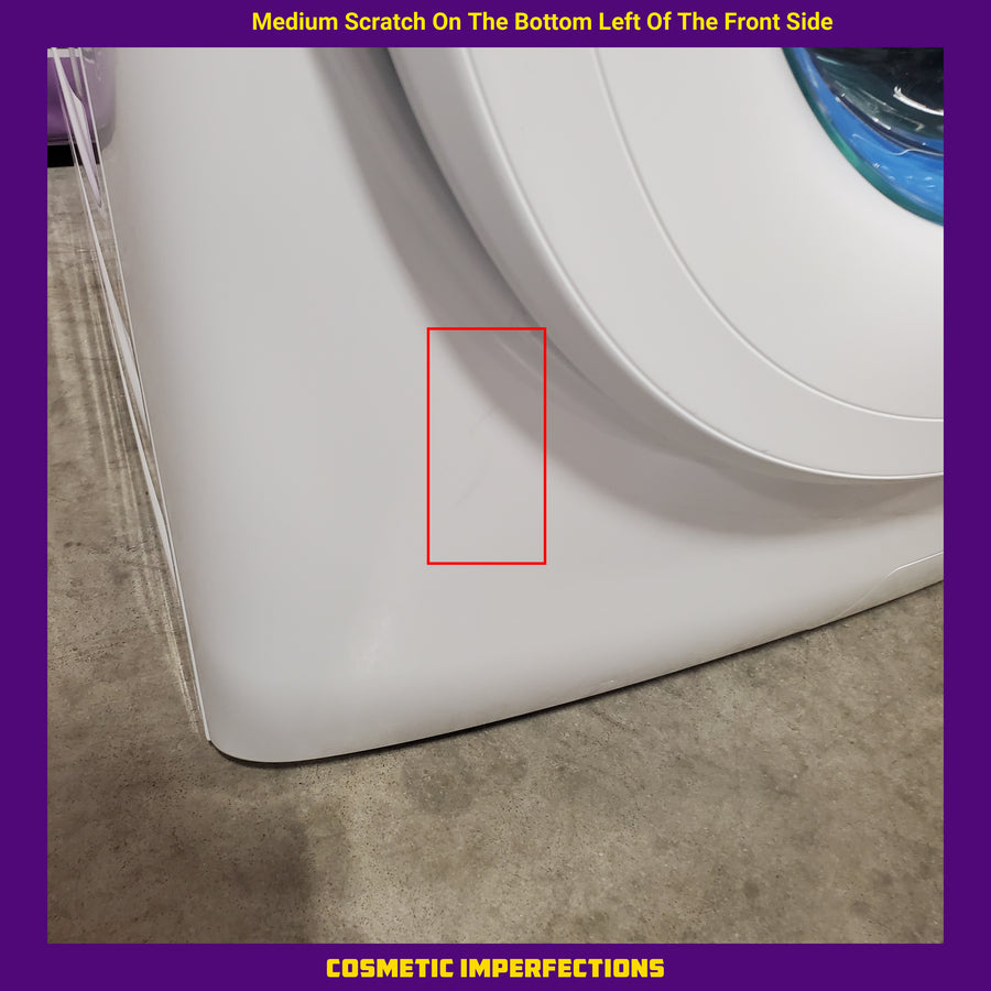 GE® ENERGY STAR® 4.6 cu. ft. Capacity Smart Front Load Washer with UltraFresh Vent System with OdorBlock™ GFW350SSYWW - Scratch & Dent (Minor)