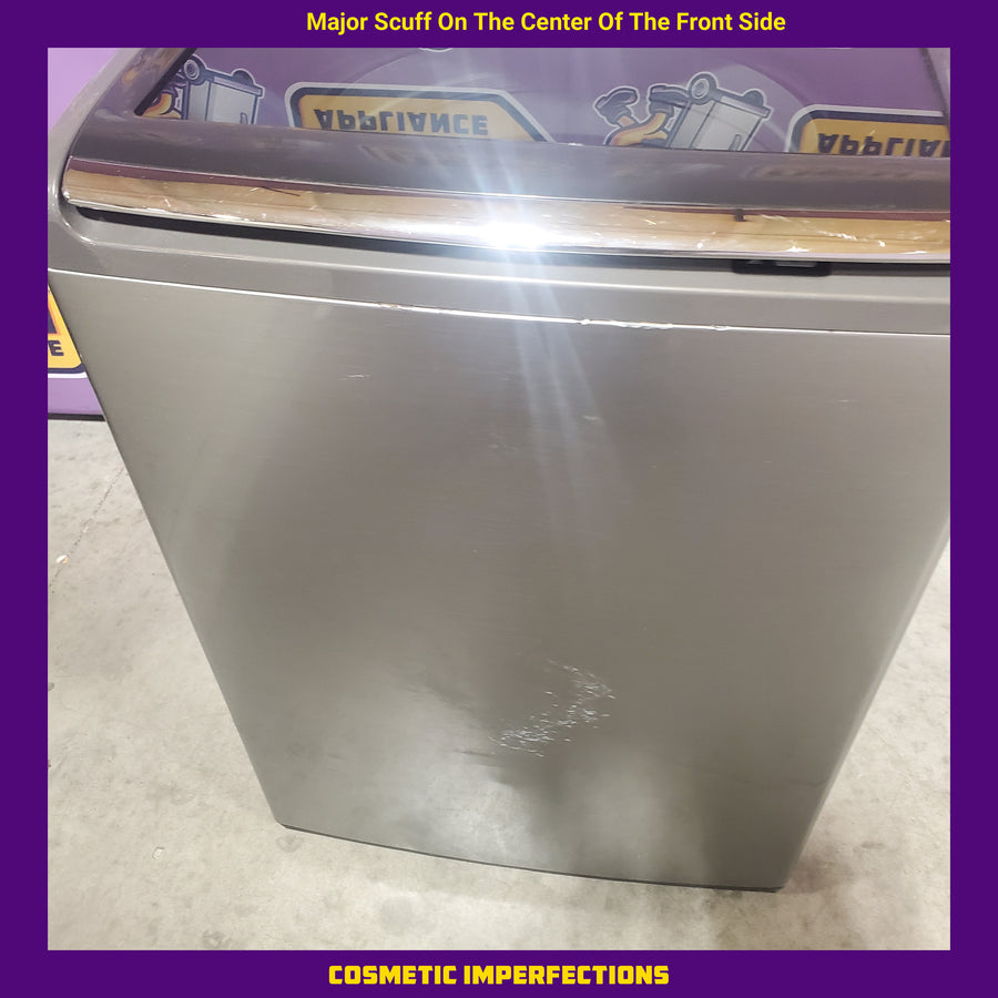 Samsung 4.5 cu. ft. Capacity Top Load Washer with Active WaterJet in Platinum WA45T3400AP - Certified Refurbished