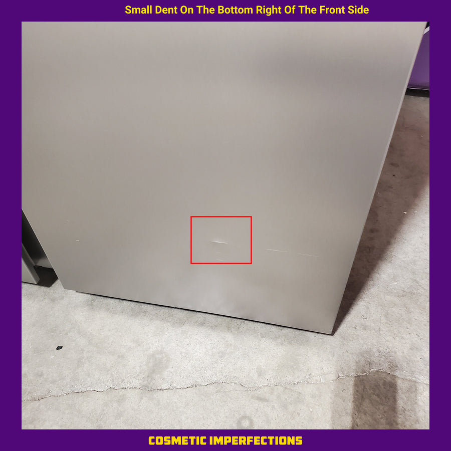 Hisense 29.1 cu. ft. Standard Depth Side by Side Refrigerator Stainless Steel HRS290P5FSE - Scratch & Dent (Minor)