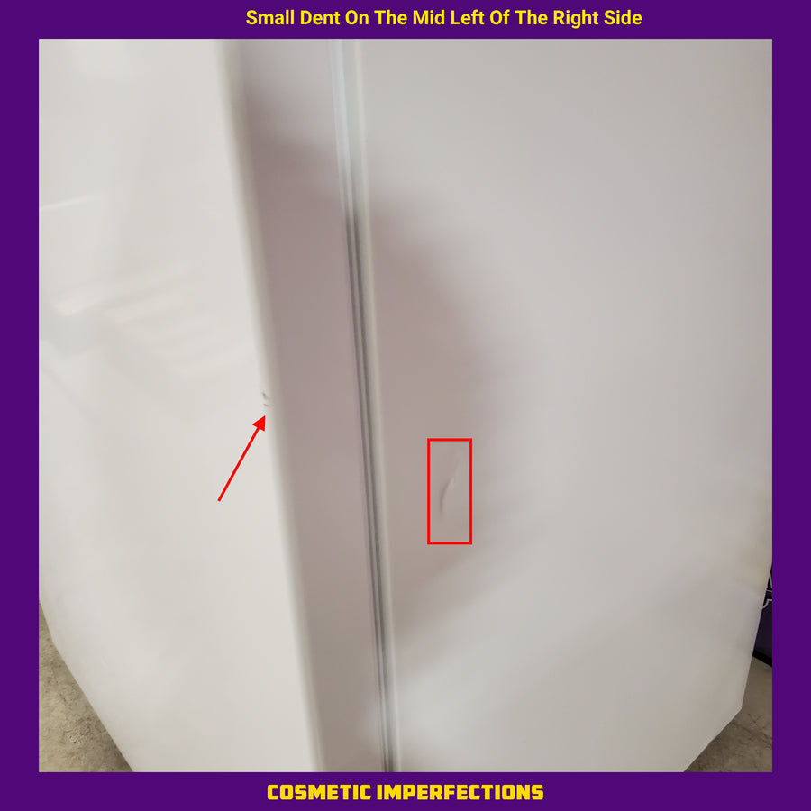 Midea 17 cu. ft. Convertible Upright Freezer in White MRU17F5AWW - Scratch & Dent (Moderate)