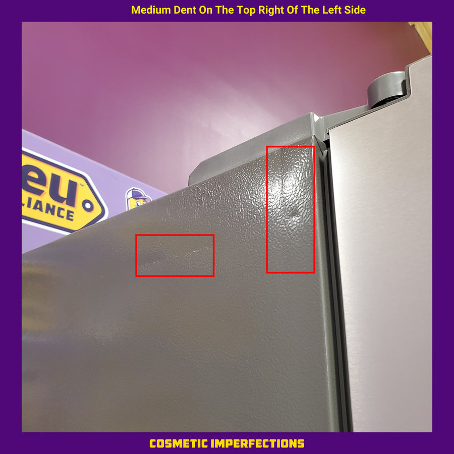 Whirlpool French Door 31 Cu. Ft. Refrigerator with Total Coverage Cooling in Fingerprint Resistant Stainless Steel 22121487 - WRFF3136SZ - Scratch & Dent (Moderate)