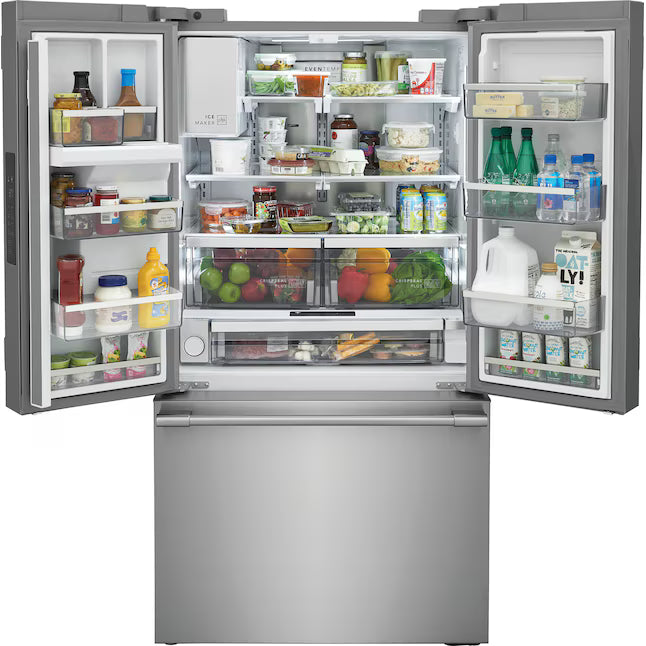 Frigidaire Counter-Depth Professional ENERGY STAR 22.6 Cu. Ft. French Door with CrispSeal® Plus Crispers with Auto Humidity 20534SD714 - PRFC2383AF - Scratch & Dent (Major)