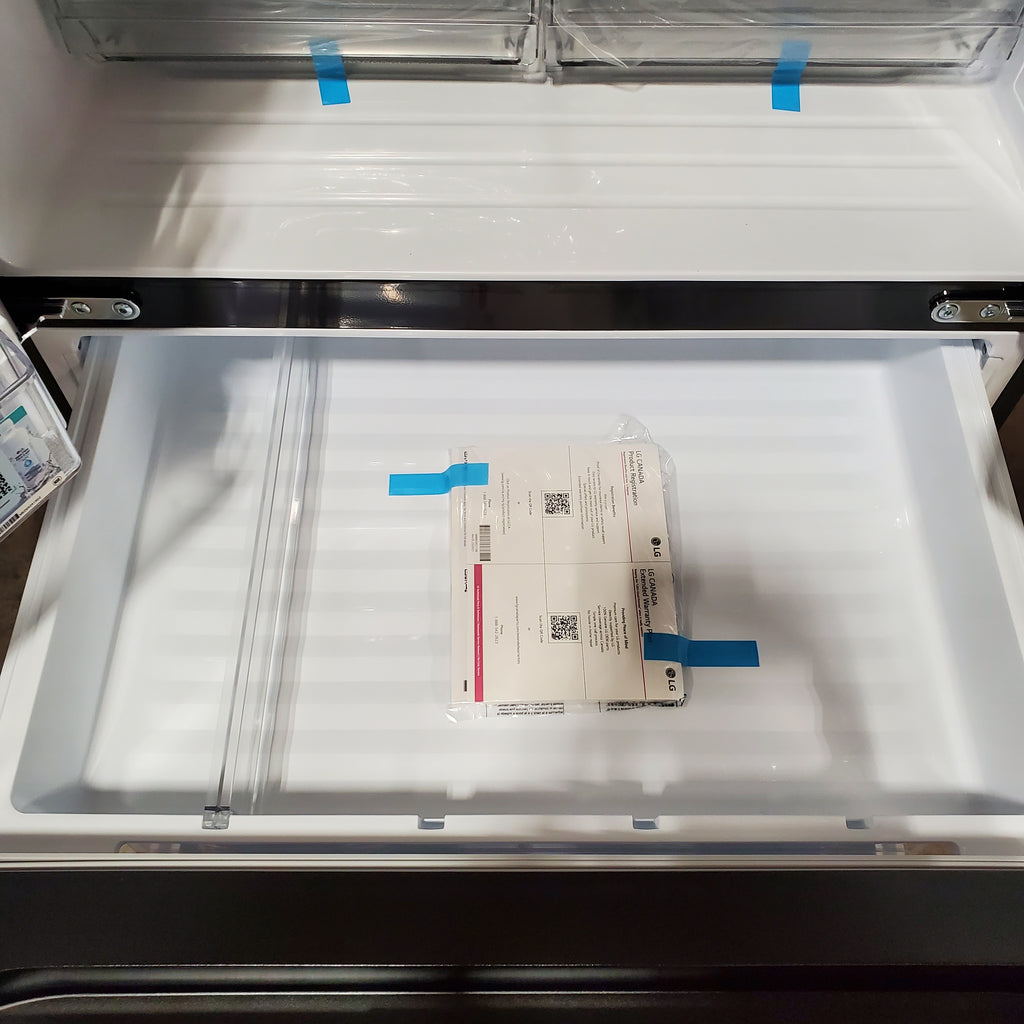 LG 29 cu. ft. Smart Standard-Depth MAX™ 4-Door French Door Refrigerator with Full-Convert Drawer™ 3SD929 - LF29H8330D - Scratch & Dent (Minor)