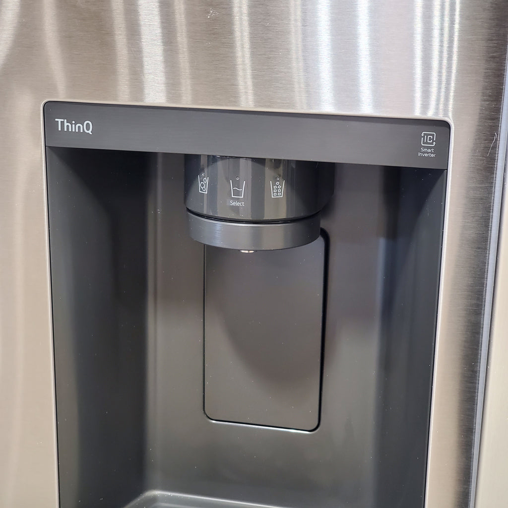 LG 26 cu. ft. Smart InstaView® Counter-Depth MAX™ French Door Refrigerator 17SD118 - LRFOC2606S - Scratch & Dent (Minor)