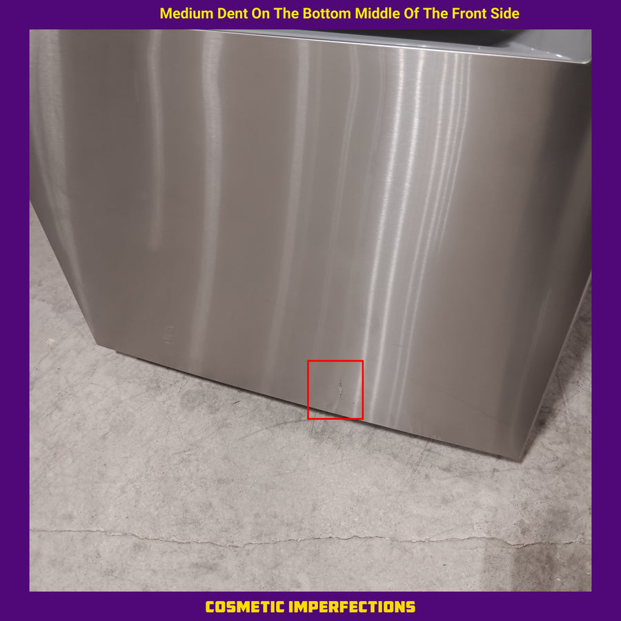 Vissani 18.7 cu. ft. Bottom Freezer Refrigerator in Stainless Steel 25136CR631 - MDBF18SS - Scratch & Dent (Moderate)