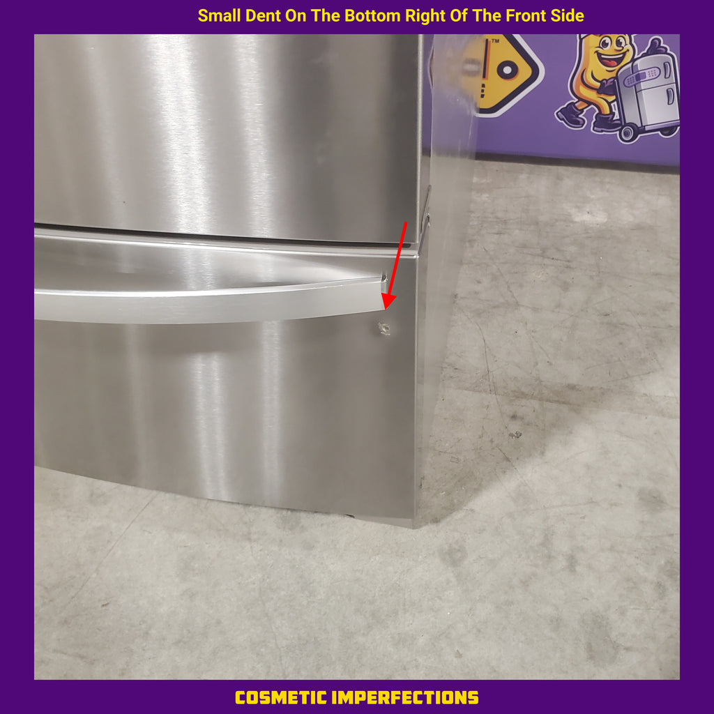 Pictures of Whirlpool 26.8-cu ft French Door Refrigerator with Ice Maker (Fingerprint Resistant Stainless Steel) ENERGY STAR-WRF757SDHZ-Scratch and Dent (Minor) - Neu Appliance Outlet - Discount Appliance Outlet in Austin, Tx