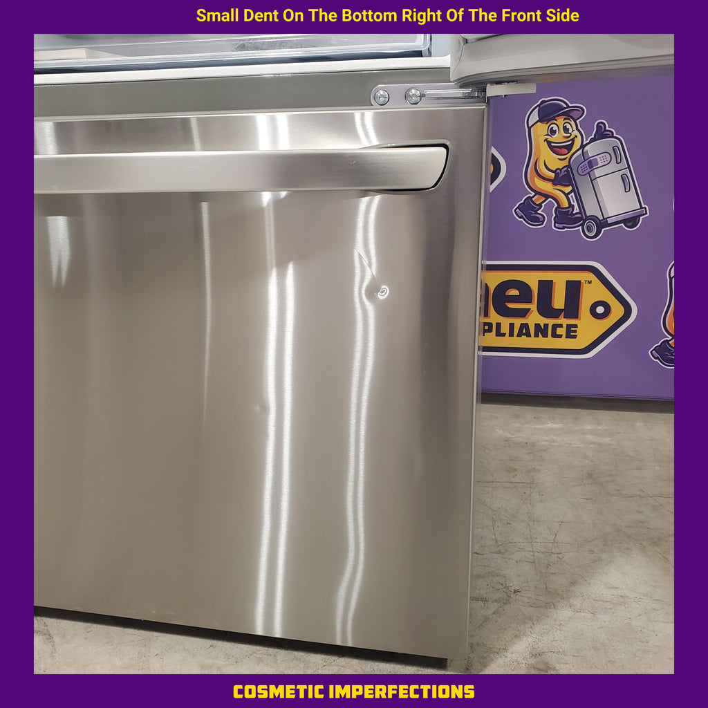 Pictures of 26.5-cu ft Counter-depth Smart French Door Refrigerator with Ice Maker (Stainless Steel) ENERGY STAR -LRFLC2706S -Scratch and Dent (Minor) - Neu Appliance Outlet - Discount Appliance Outlet in Austin, Tx