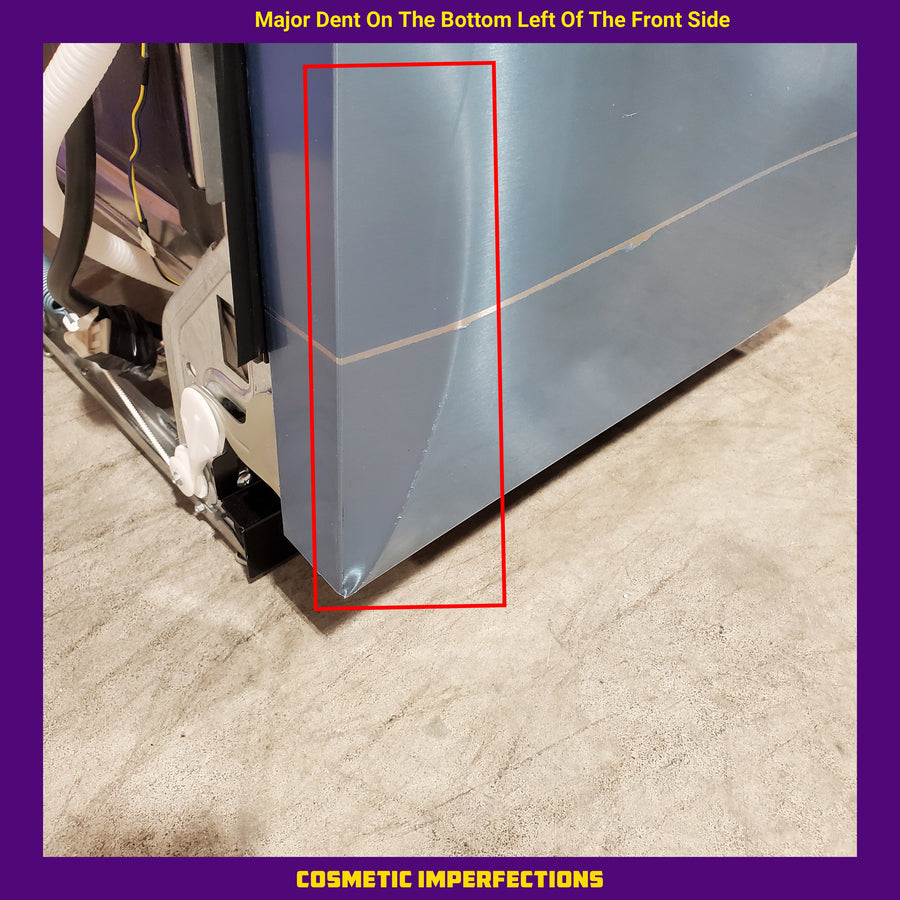 GE Profile™ ENERGY STAR® Fingerprint Resistant Top Control Stainless Interior Dishwasher with Microban™ Antimicrobial Technology 30134SD212 - PDT715SYVFS - Scratch & Dent (Major)