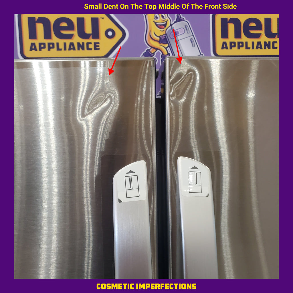 Pictures of LG 28 cu. ft. 4-Door French Door, Standard Depth, Ice & Water, Double Freezer, Stainless Steel 3SD680 - LMXS28626S - Scratch & Dent (Minor) - Neu Appliance Outlet - Discount Appliance Outlet in Austin, Tx