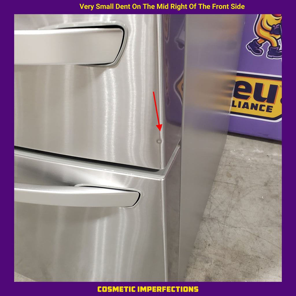 LG 30 cu. ft. Smart French Door Refrigerator with Craft Ice™ & Full-Convert™ Drawer 3SD930 - LRMXS3006S - Scratch & Dent (Minor)