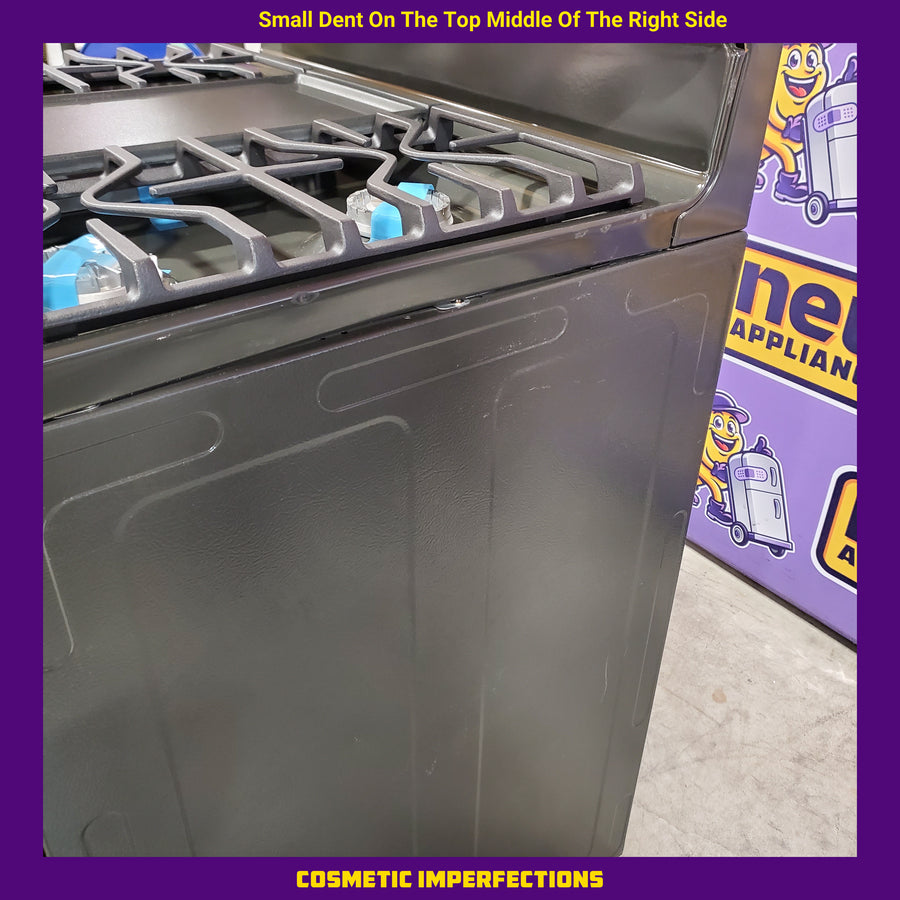 GE Free-Standing Gas Double Oven Convection Range 5SD88 - JGBS86SPSS - Scratch & Dent (Minor)