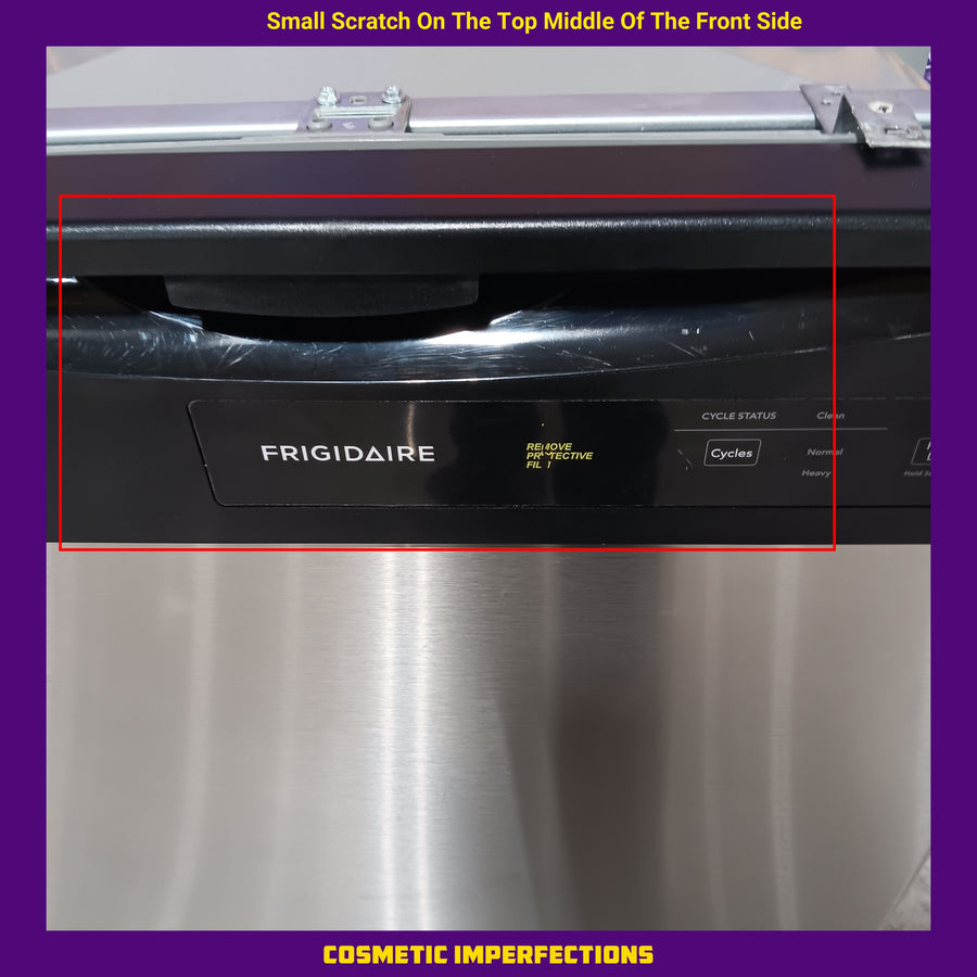 Frigidaire Front Control Built In Dishwasher with 5-Level Wash System in Stainless Steel 251318SD1337 - FDPC4221AS - Scratch & Dent (Minor)
