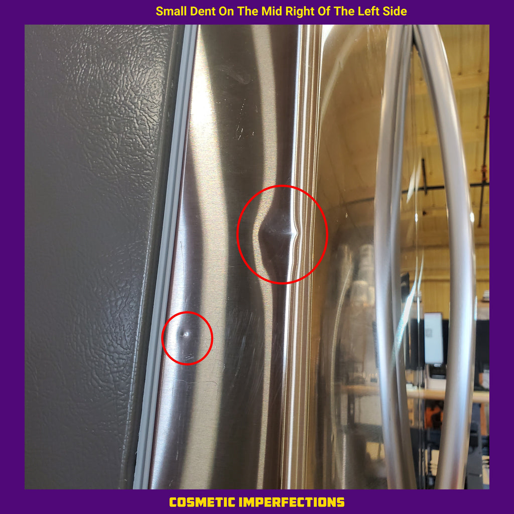 Pictures of LG 22 cu. ft. 30-inch Wide French Door Refrigerator in Stainless Steel LFCS22520S - Scratch & Dent (Moderate) - Neu Appliance Outlet - Discount Appliance Outlet in Austin, Tx