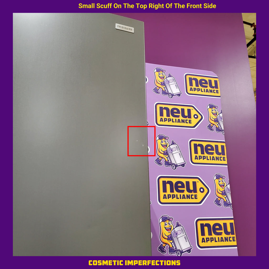 Pictures of Frigidaire 20 Cu. Ft. Garage Ready Upright Freezer in Carbon FRUF2020AN - Scratch & Dent (Moderate) - Neu Appliance Outlet - Discount Appliance Outlet in Austin, Tx