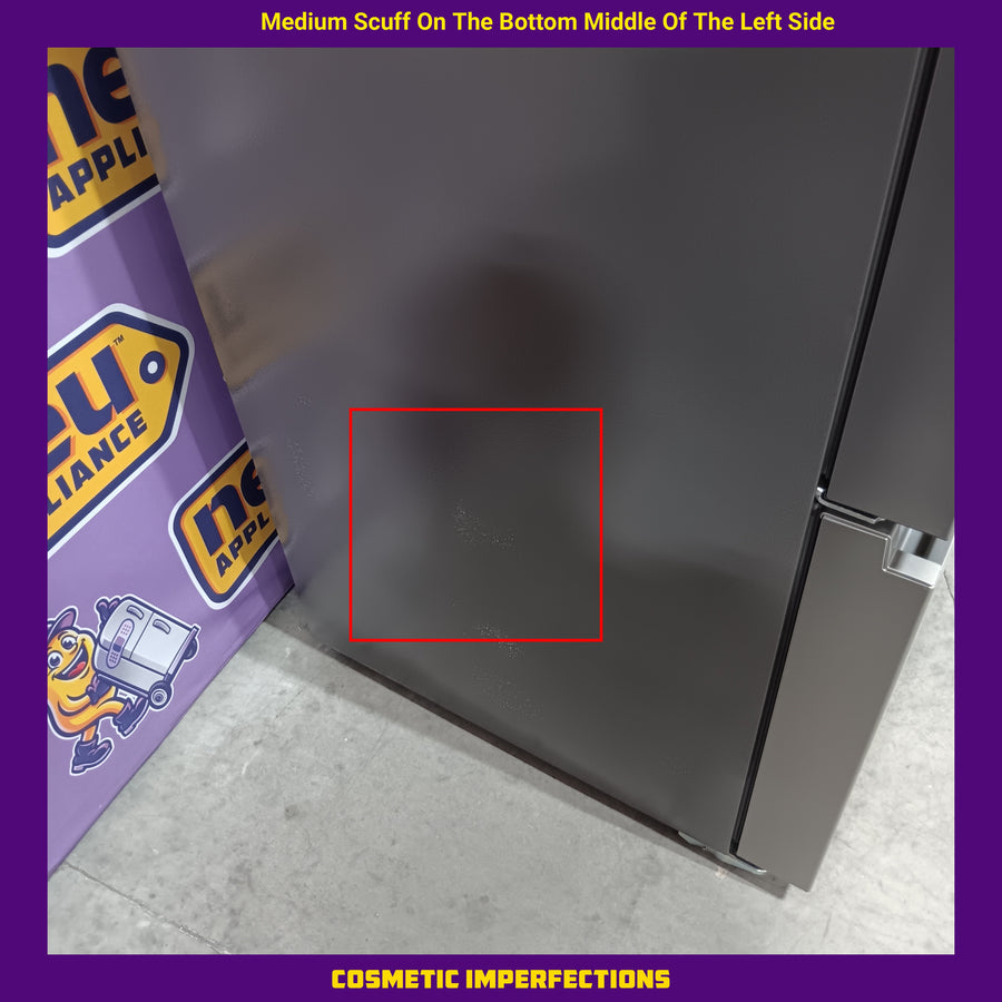 Hisense 26.6 cu. ft. French Door Refrigerator in Fingerprint Resistant Stainless Steel 22134SD233 - HRF266N6CSE1 - Scratch & Dent (Minor)