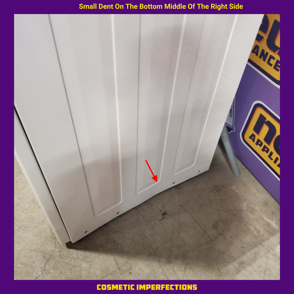 Pictures of Frigidaire Electric Washer/Dryer Laundry Center - 3.9 Cu. Ft Washer and 5.5 Cu. Ft. Dryer FLCE7522AW - Scratch & Dent (Minor) - Neu Appliance Outlet - Discount Appliance Outlet in Austin, Tx