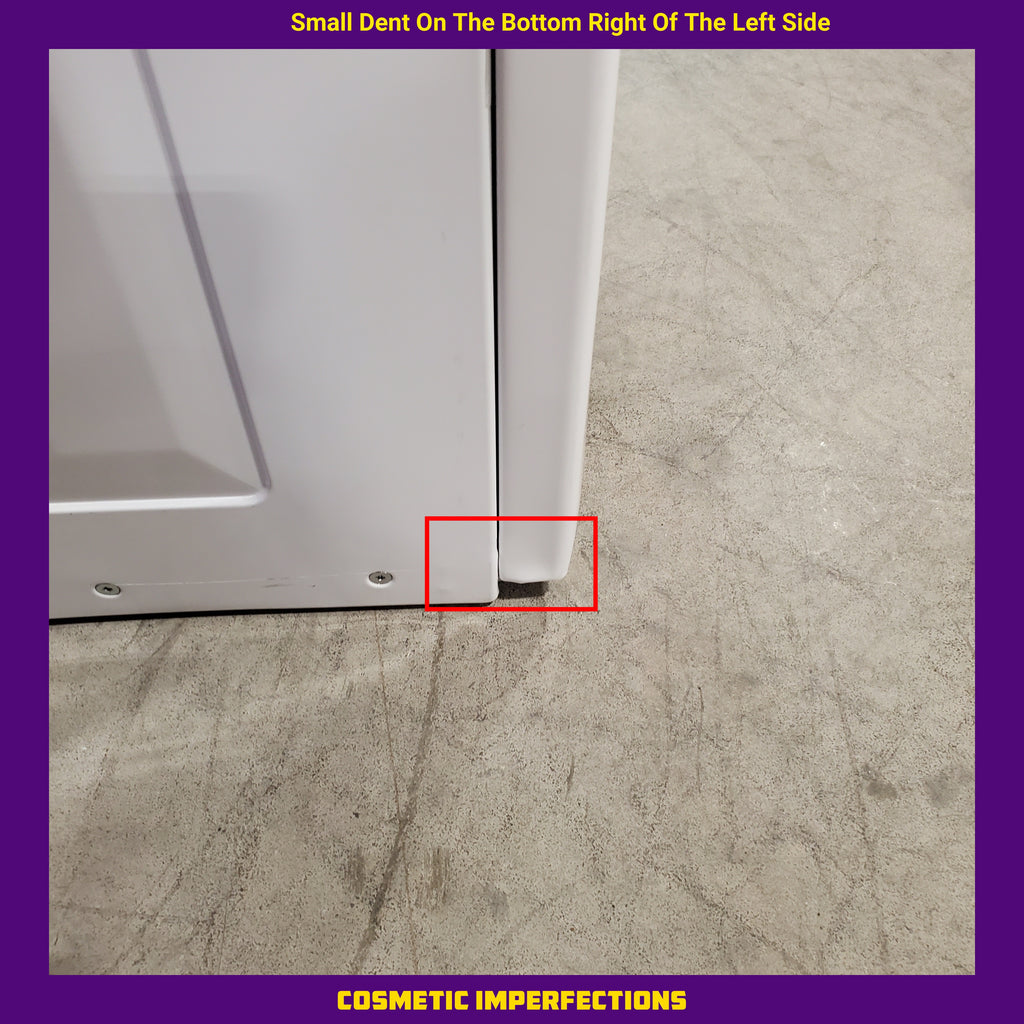 Pictures of Frigidaire Electric Washer/Dryer Laundry Center - 3.9 Cu. Ft Washer and 5.5 Cu. Ft. Dryer FLCE7522AW - Scratch & Dent (Minor) - Neu Appliance Outlet - Discount Appliance Outlet in Austin, Tx