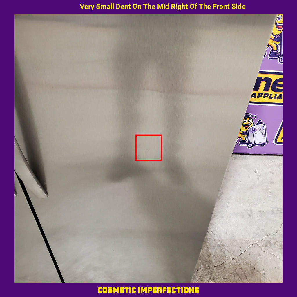 Pictures of Frigidaire 25.6-cu ft ENERGY STAR Side-by-Side Refrigerator with Ice Maker in Fingerprint Resistant Stainless Steel 3SD673 - FRSS26L3AF - Scratch and Dent (Minor) - Neu Appliance Outlet - Discount Appliance Outlet in Austin, Tx