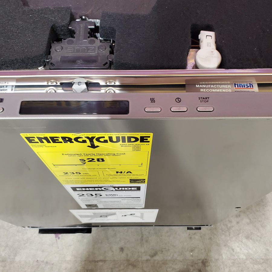 ASKO 40 Series Panel Ready Dishwasher with XXL Interior 11113102 - DFI664XXL.U - Scratch & Dent (Minor)