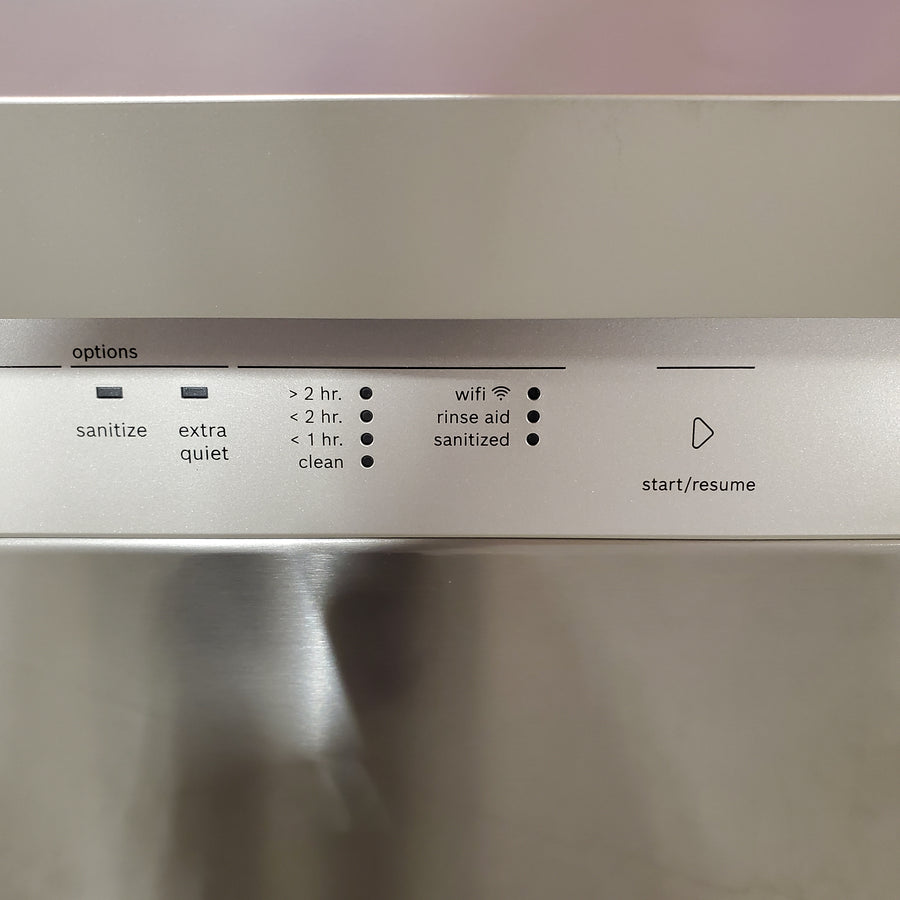 Bosch 300 Series 24-in Front Control Built-in Dishwasher with Third Rack, PrecisionWash and PureDry, 50-Decibel in Stainless Steel SHE3ADF5N - Scratch & Dent (Minor)