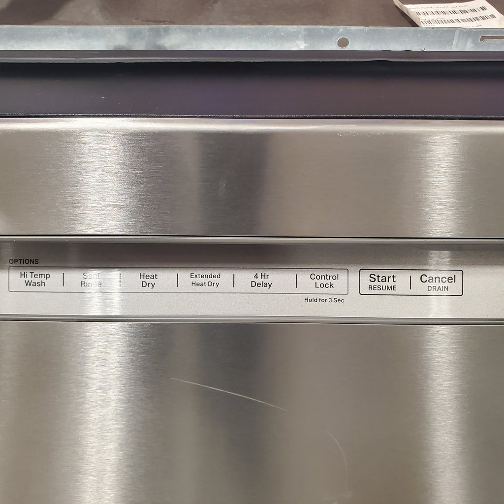 Pictures of KitchenAid 24-in Front Control Built-in Dishwasher With Third Rack ( Stainless Steel with PRINTSHIELD Finish )-KDFE204KPS-Scratch and Dent(Minor) - Neu Appliance Outlet - Discount Appliance Outlet in Austin, Tx