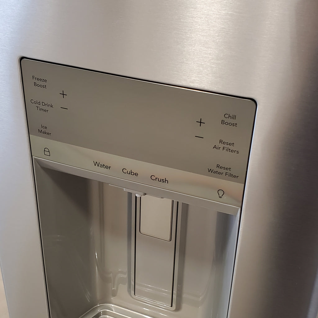 Pictures of Frigidaire 27.8-cu ft French Door Refrigerator with Dual Ice Maker (Fingerprint Resistant Stainless Steel) ENERGY STAR GRFS2853AF - Scratch & Dent (Minor) - Neu Appliance Outlet - Discount Appliance Outlet in Austin, Tx