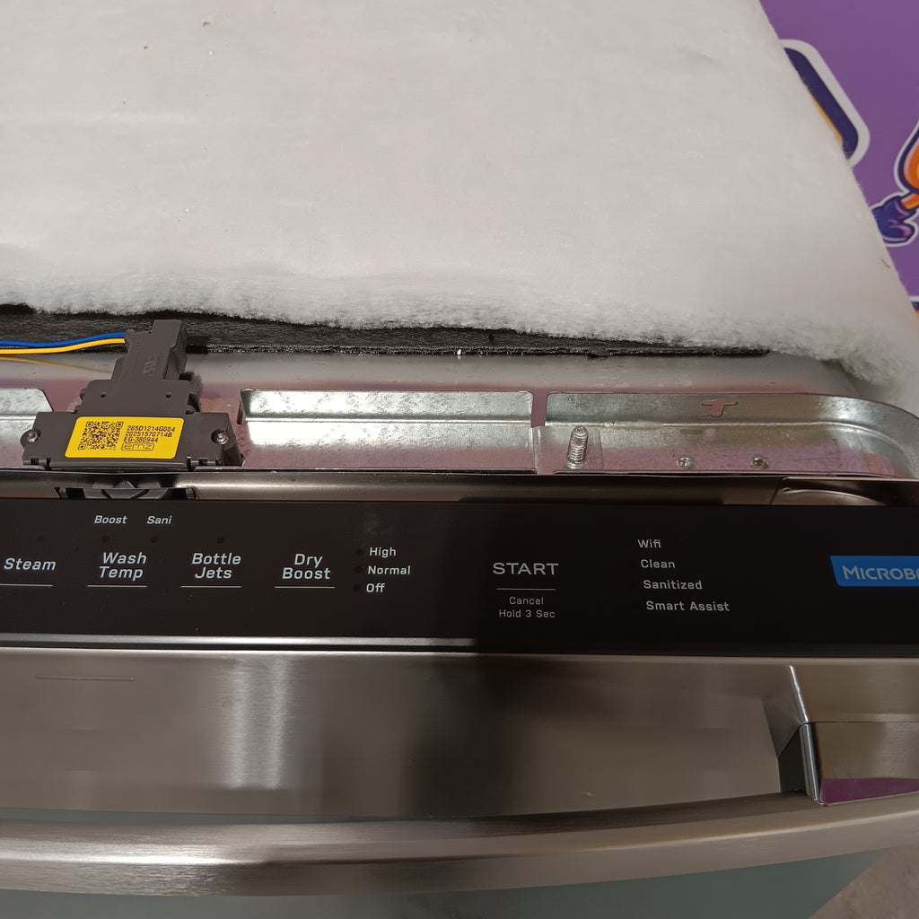 Pictures of GE Profile™ ENERGY STAR® Fingerprint Resistant Top Control Stainless Interior Dishwasher with Microban™ Antimicrobial Technology PDT715SYVFS - New in Box - Neu Appliance Outlet - Discount Appliance Outlet in Austin, Tx