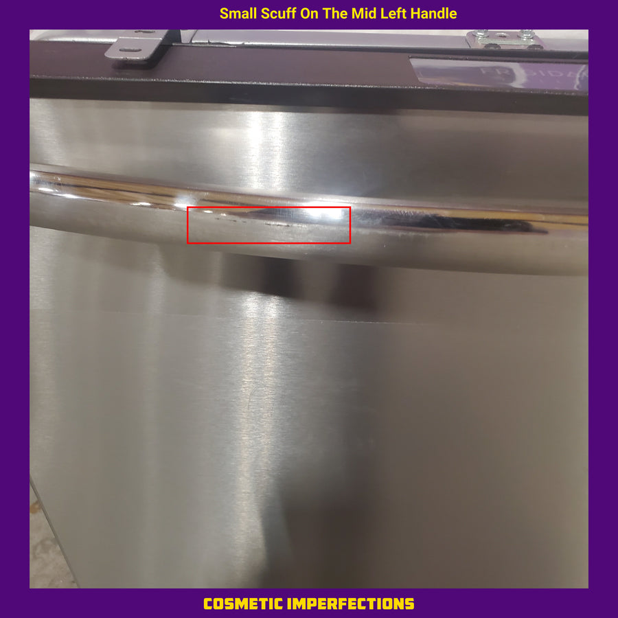 Frigidaire Gallery 24-in Top Control Built-in Dishwasher, OrbitClean Wash System, 51-Decibel in Stainless Steel GDHH4527AF - Scratch & Dent (Moderate)