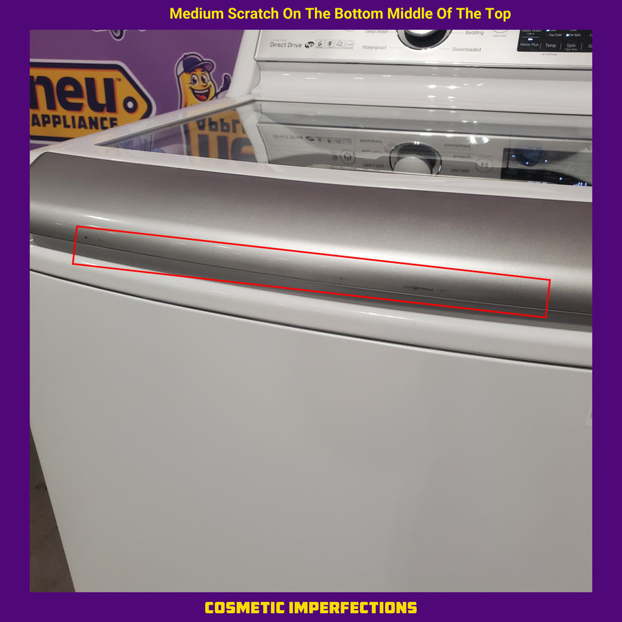LG 5.0 cu. ft. Smart Wi-Fi Enabled Top Load Washer with TurboWash3D™ Technology WT7300CW - Scratch & Dent (Minor)