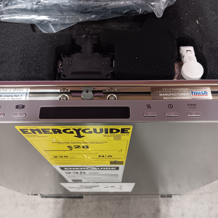 ASKO 40 Series Panel Ready Dishwasher with XXL Interior DFI664XXL - Open Box