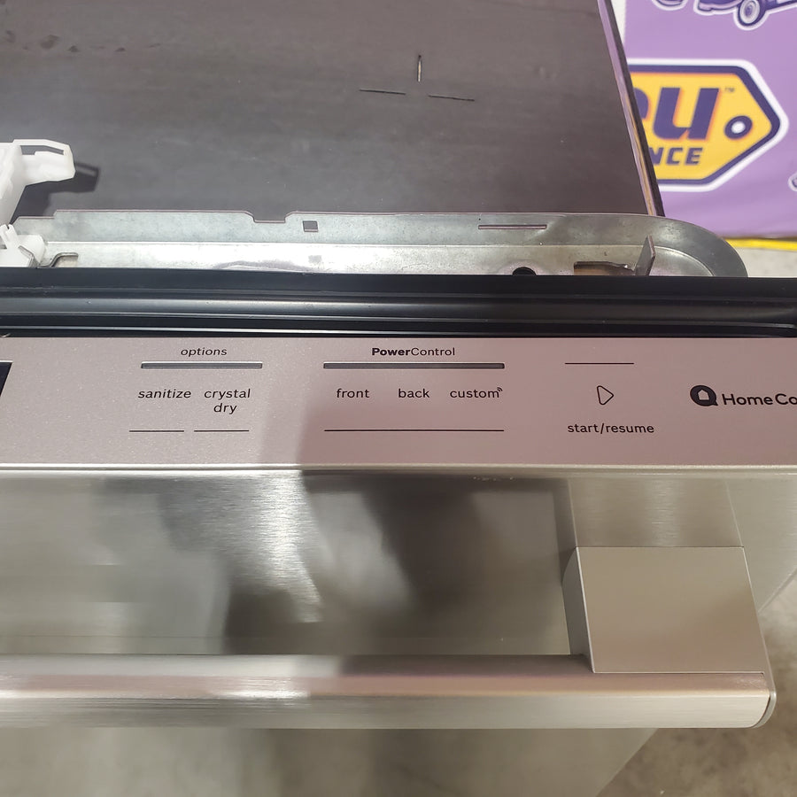 Bosch 800 Series 24-in Top Control Built-in Dishwasher With Third Rack, PowerControl and CrystalDry, 42-Decibel in Stainless Steel SHX78CM5N - Scratch & Dent (Moderate)