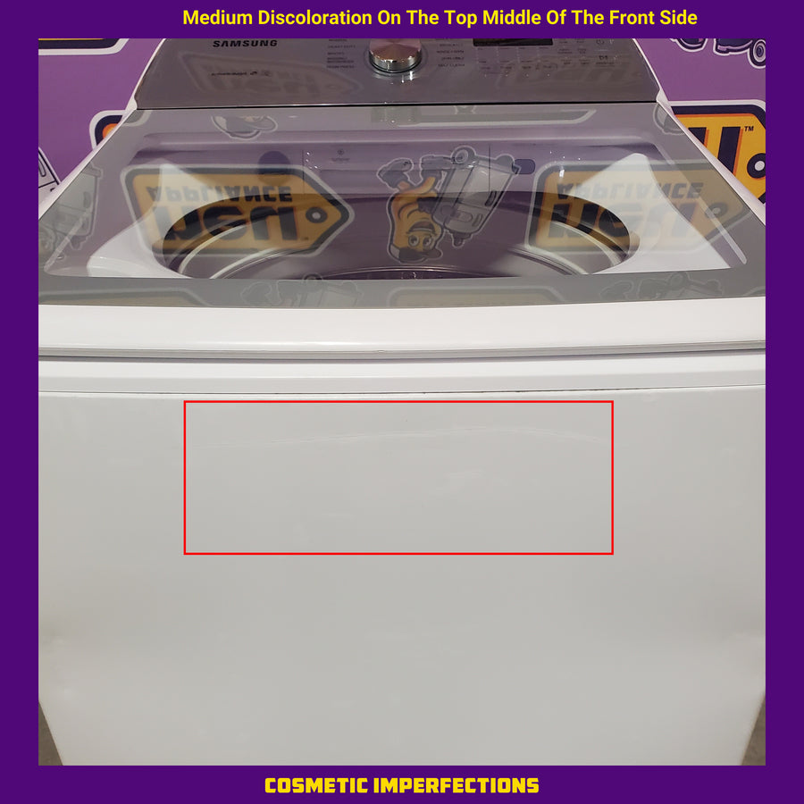 Samsung ENERGY STAR 5.0 cu. ft. Top Load Washing Machine with Active Water Jet WA50R5200AW - Certified Refurbished