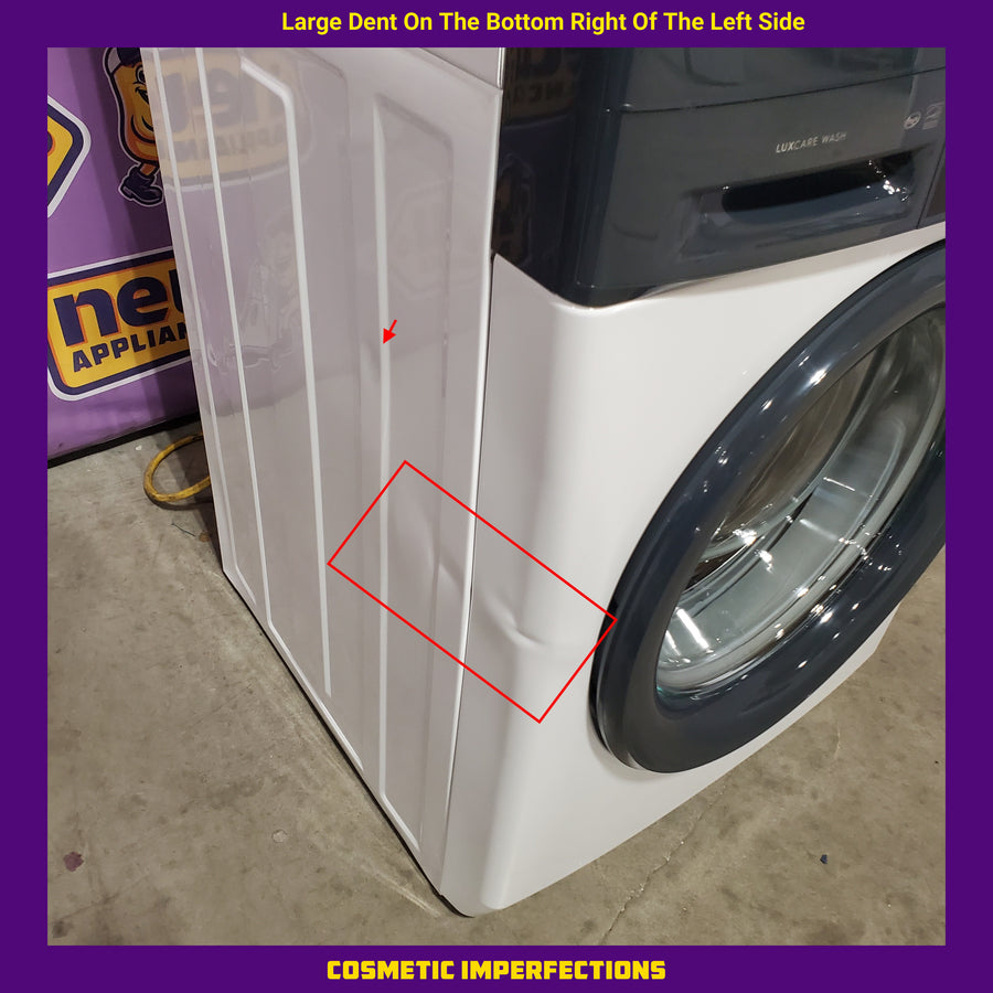 Electrolux 300 Series Laundry Tower Single Unit Washer & Electric Dryer with LuxCare® Wash System in White ELTE7300AW - Scratch & Dent (Moderate)