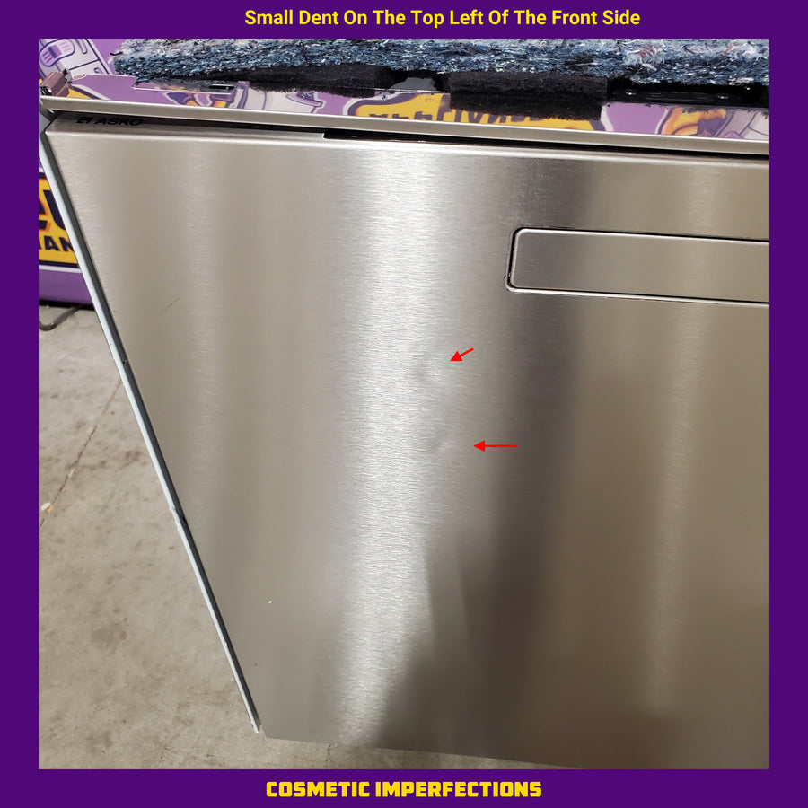 ASKO 60 Series, Stainless Built-in XL Dishwasher with 39 dBA DBI776IXXLSSOF - Scratch & Dent (Minor)