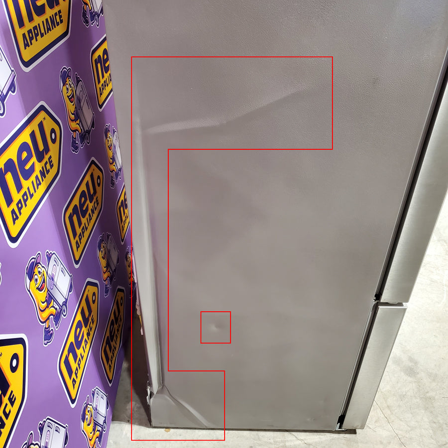 Frigidaire 29 Cu. Ft. Standard-Depth French Door Refrigerator in Stainless Steel 3SD1067 - FRFN2813AF - Scratch & Dent (Moderate)