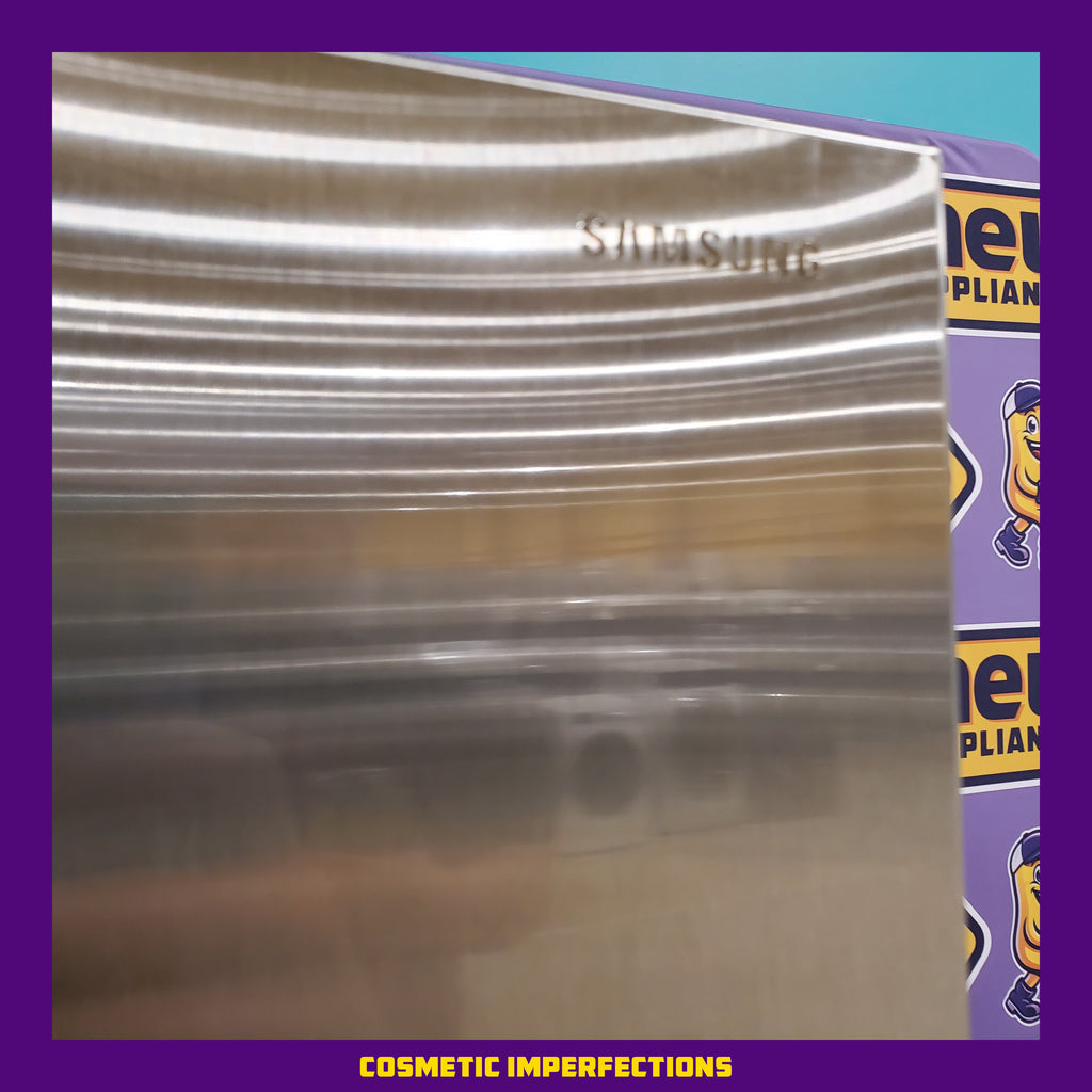 Pictures of Samsung Stainless Steel Large Capacity Side-by-Side 27.4 Cu. Ft. Refrigerator with Ice and Water Dispenser and LED Lighting RS27T5200SR - Scratch and Dent (Minor) - Neu Appliance Outlet - Discount Appliance Outlet in Austin, Tx