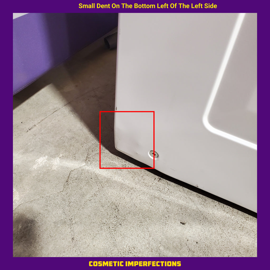 Pictures of Frigidaire Electric Washer/Dryer Laundry Center - 3.9 Cu. Ft Washer and 5.5 Cu. Ft. Dryer FLCE7522AW - Scratch & Dent (Minor) - Neu Appliance Outlet - Discount Appliance Outlet in Austin, Tx