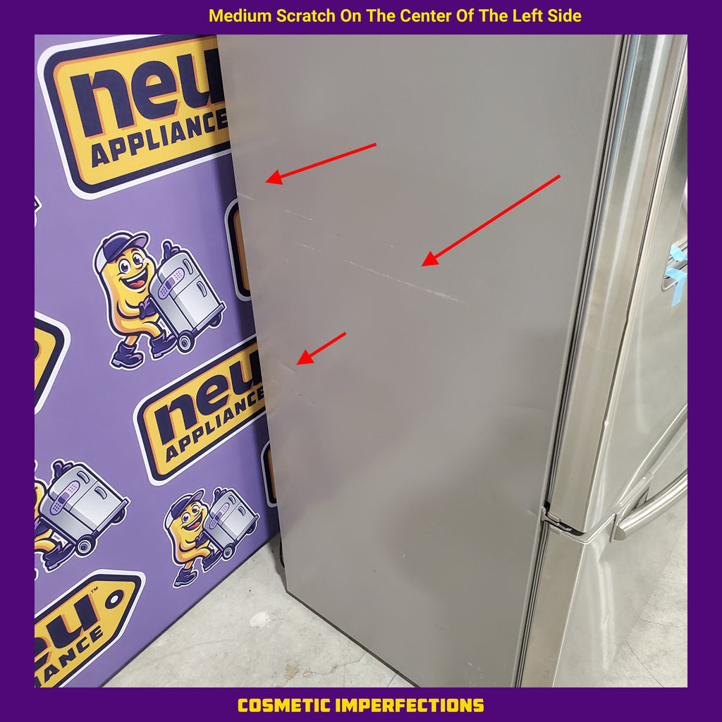 Pictures of Samsung Stainless Steel 23.9 cu ft Counter Depth French Door Refrigerator with Twin Cooling Plus and Cool Select Pantry RFG238AARS - Certified Refurbished - Neu Appliance Outlet - Discount Appliance Outlet in Austin, Tx