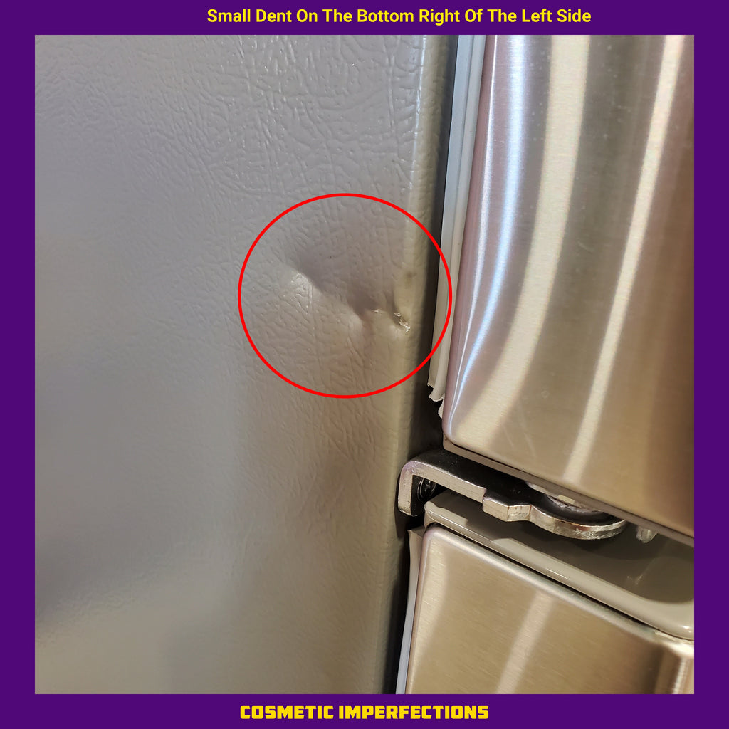 Pictures of LG 22 cu. ft. 30-inch Wide French Door Refrigerator in Stainless Steel LFCS22520S - Scratch & Dent (Moderate) - Neu Appliance Outlet - Discount Appliance Outlet in Austin, Tx